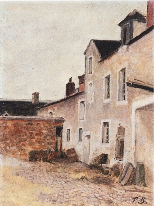 Jean-Frédéric Bazille-5-Chailly Auberge Le Cheval Blanc